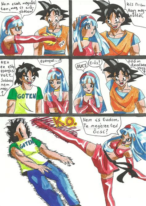 bra y goku